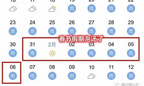 2021过年天气预报_20009过年天气