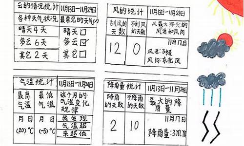 气象观察记录表_气象观测记录表格