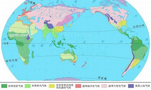 世界气候成因图_世界气候成因