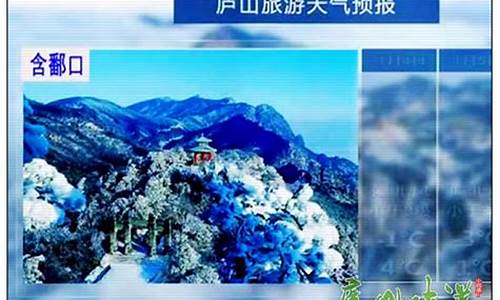 庐山天气预报7天一周查询结果_庐山天气预