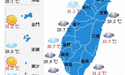 台湾台中天气预报_台湾省台中市天气