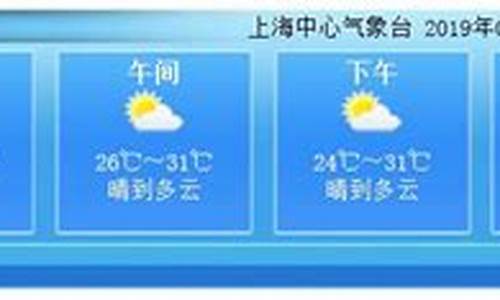 上海天气预报一周天气情况查询_上海天气预报一周天气情况查询表