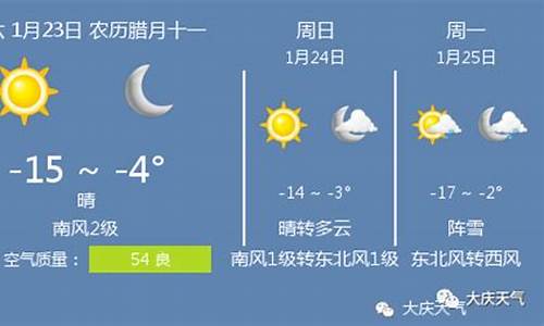 大庆大同天气预报一周天气预报_大庆大同天气预报